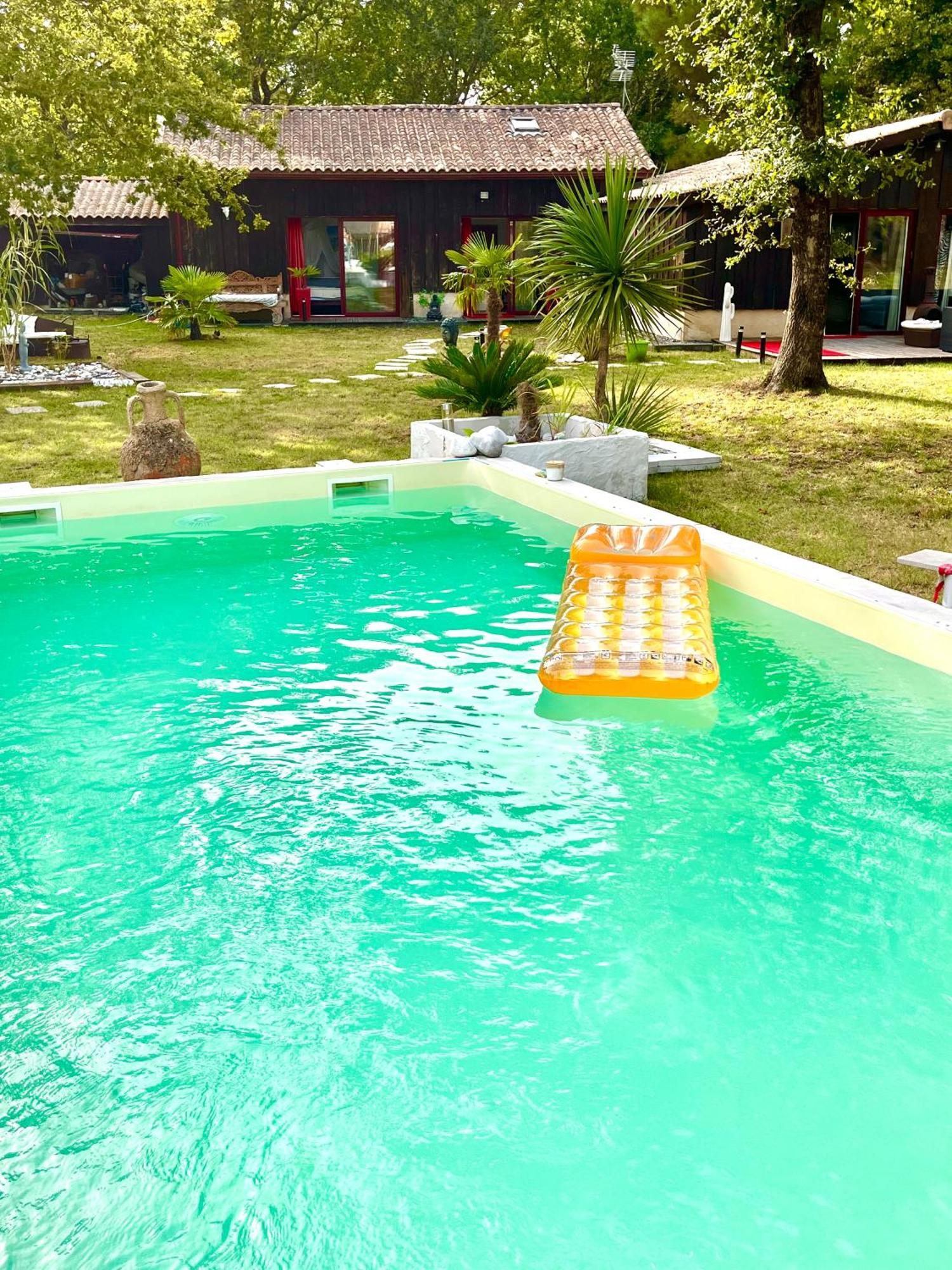 House De La Canopee, Swimming Pool, Lake, Forest, Large Garden And Wifi Hourtin Eksteriør bilde